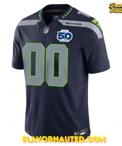 Seattle Seahawks 50th Anniversary Limited Edition Football Jersey