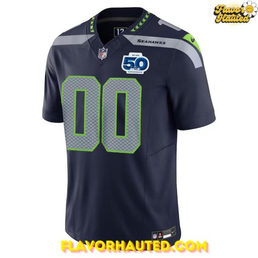 Seattle Seahawks 50th Anniversary Limited Edition Football Jersey