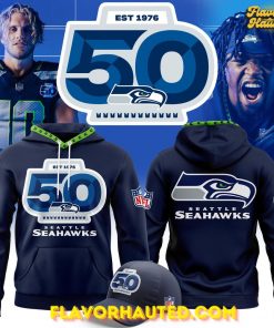 Seattle Seahawks 50th Anniversary Limited Edition Hoodie