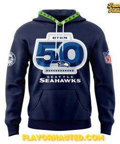 Seattle Seahawks 50th Anniversary Limited Edition Hoodie