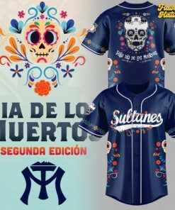 Sultanes de Monterrey x Día de Muertos 2025 Baseball Jersey
