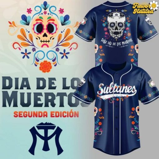 Sultanes de Monterrey x Día de Muertos 2025 Baseball Jersey