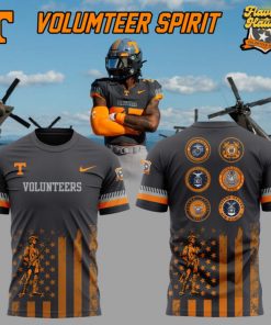 Tennessee Volunteers Military Tribute Patriotic Special T-Shirt