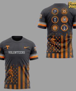 Tennessee Volunteers Military Tribute Patriotic Special T-Shirt