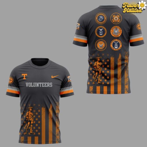 Tennessee Volunteers Military Tribute Patriotic Special T-Shirt