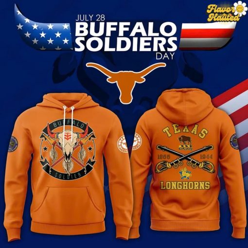 Texas Longhorns Buffalo Soldier Day 2025 Special Hoodie