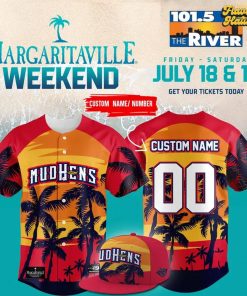Toledo Mud Hens x Margaritaville Weekend 2025 Baseball Jersey