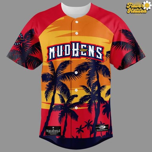 Toledo Mud Hens x Margaritaville Weekend 2025 Baseball Jersey