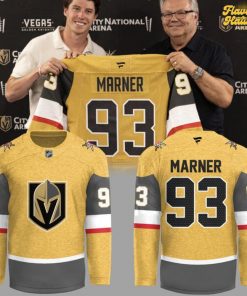 Vegas Golden Knights Mitch Marner Home Breakaway 2025 Hockey Jersey