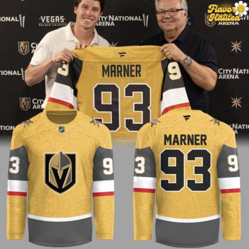 Vegas Golden Knights Mitch Marner Home Breakaway 2025 Hockey Jersey
