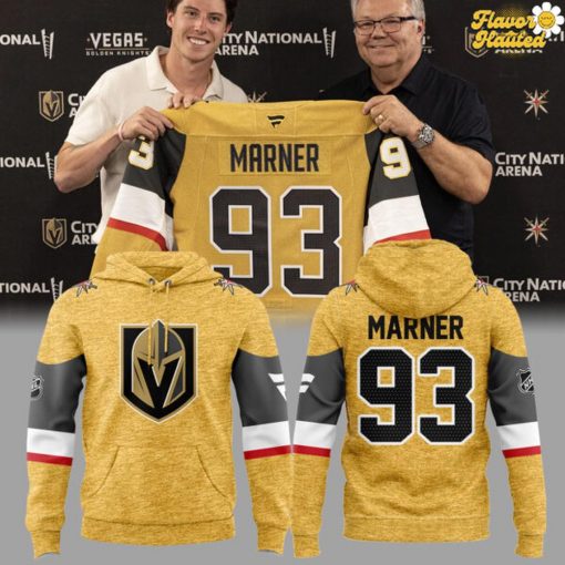 Vegas Golden Knights Mitch Marner Home Breakaway 2025 Hoodie