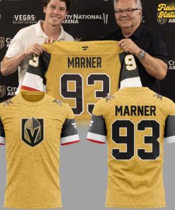 Vegas Golden Knights Mitch Marner Home Breakaway 2025 T-Shirt