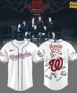 Washington Nationals x ATEEZ 2025 World Tour Baseball Jersey