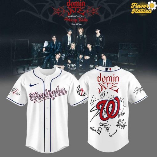 Washington Nationals x ATEEZ 2025 World Tour Baseball Jersey
