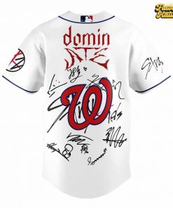 Washington Nationals x ATEEZ 2025 World Tour Baseball Jersey 3