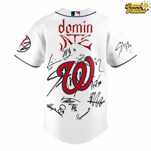 Washington Nationals x ATEEZ 2025 World Tour Baseball Jersey