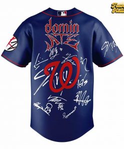 Washington Nationals x ATEEZ 2025 World Tour Baseball Jersey 6