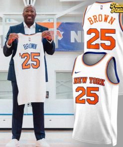 Westchester Knicks Mike Brown Special Basketball Jersey