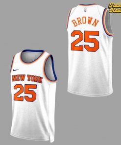Westchester Knicks Mike Brown Special Basketball Jersey