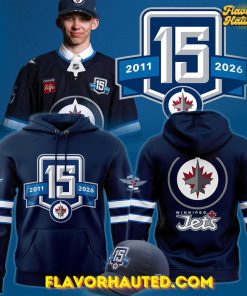 Winnipeg Jets 15th Anniversary Limited Edition Hoodie