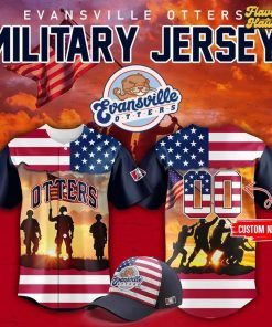 Evansville Otters x Military Day 2025 Baseball Jersey