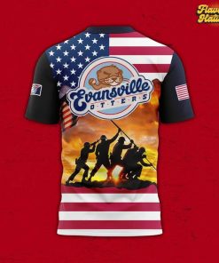 vansville Otters x Military Day 2025 T Shirt 3